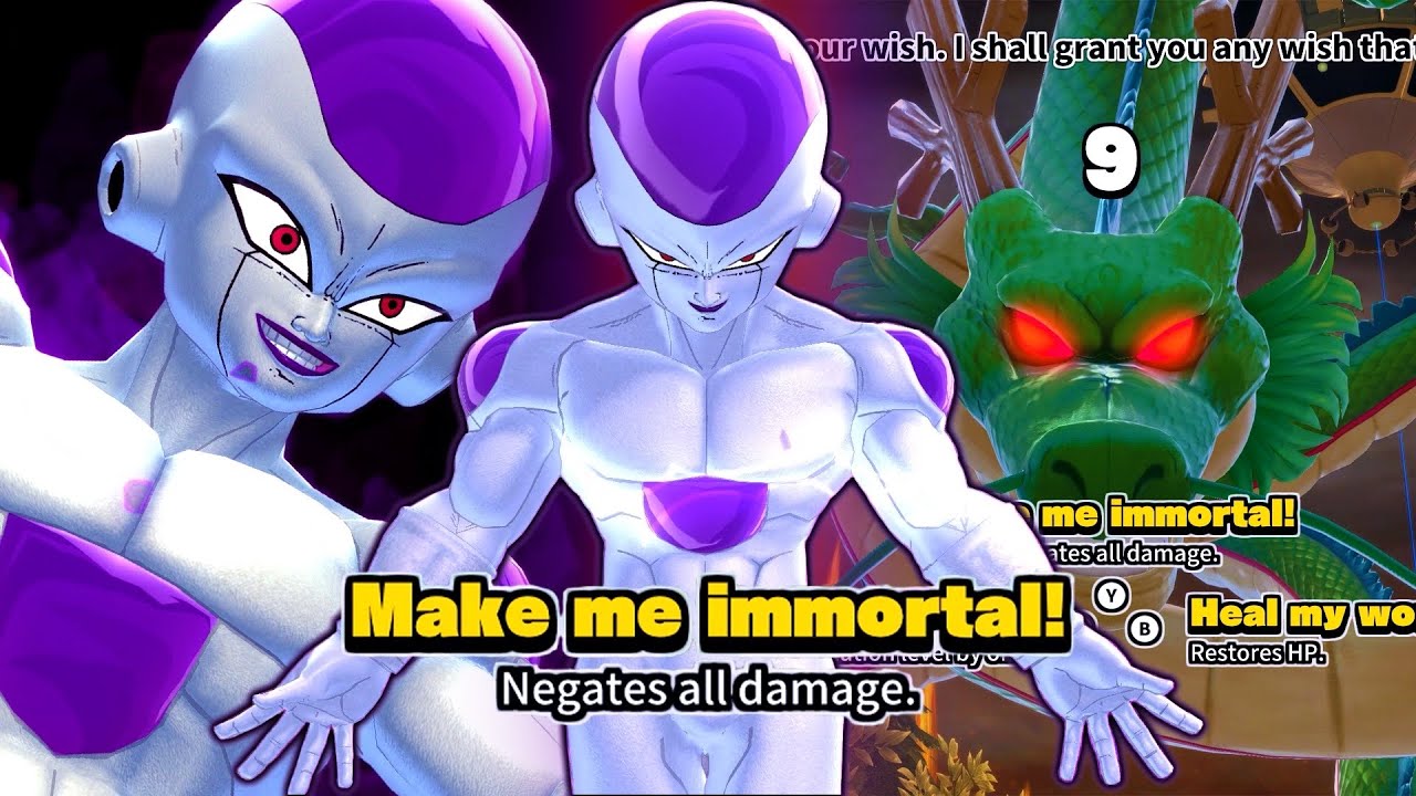 Bandai Namco US on X: Raider Tip: Frieza's Wish to Shenron When