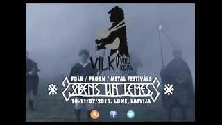 VILKI invitation to folk/pagan/metal music festival 