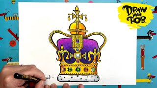 #DrawWithRob 132 The King's Crown