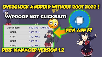 OVERCLOCK WITHOUT ROOT! BOOST TO THE MAX PERFORMANCE | 2022
