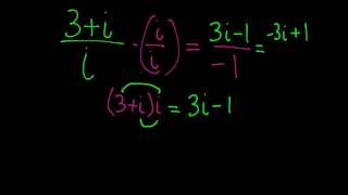 Dividing Complex Numbers