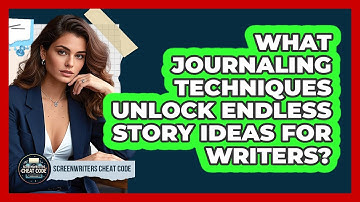 What Journaling Techniques Unlock Endless Story Ideas For Writers? - Screenwriter