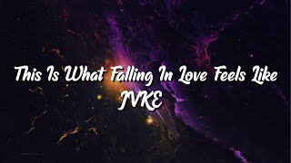 JVKE - this is what falling in love feels like (Lyrics)