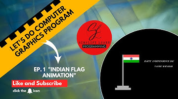 How To Draw Indian Flag In C++ (Computer Graphics)