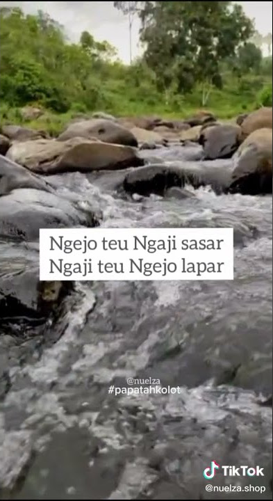 Papatah Sunda-ngejo ngaji kudu saimbang