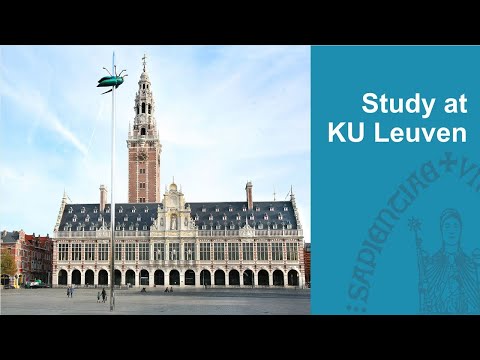 Study at KU Leuven presentation - Info about Europe&rsquo;s most innovative university