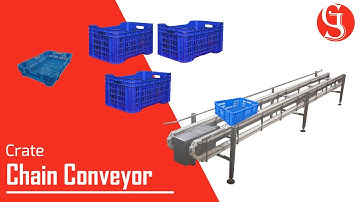 Crate Chain Conveyor | S.G. Conveyors & Automations