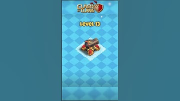 Cannon Transformation Level 1 to Max #coc #shorts