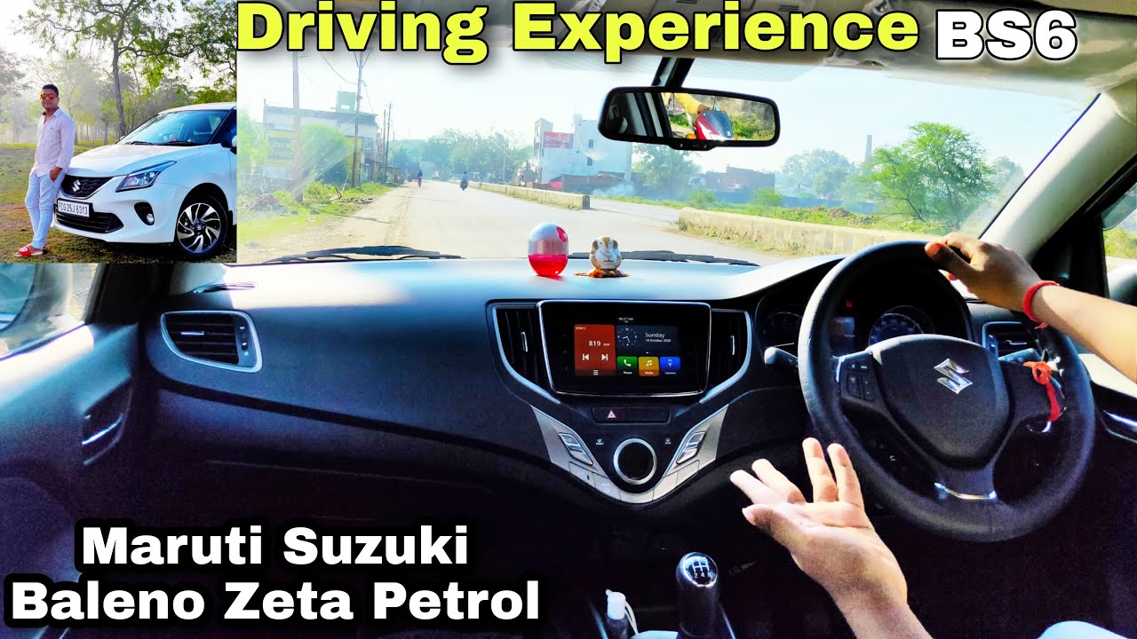 Maruti BALENO Zeta Petrol Driving Experience YouTube