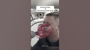 Astronaut in SPACE 😲 vs Back on EARTH – Mind-Blowing Transformation!