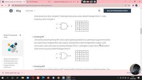 Membuat 7 tujuh gerbang logika menggunakan aplikasi livewire