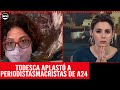¡LOS APLASTÓ! Periodistas de A24 bombardearon de mentiras a Todesca pero les pegó la paliza del año