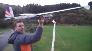 High-Start Gliding - Testing the LET-13 on a bungee launch