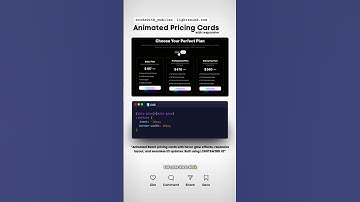 Animated Pricing Cards using Lightswind UI #codewith_muhilan #css #coding #cards  #lightswindui