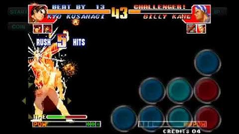 kof 97 kyo task over