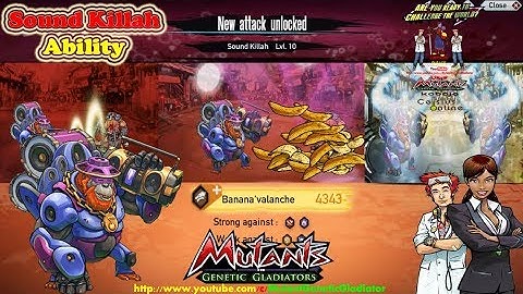 Mutant Genetic Gladiator : Sound Killah *Reactor Mutant Music* Ability
