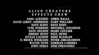 End Crédit - Alien 3