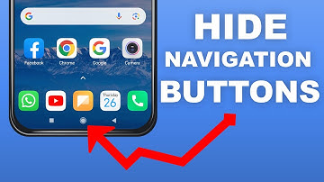 How to Hide the Home Back Button on Android Phone - Hide Navigation Buttons