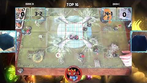 Dice Addiction Heroclix Tank Open Top 16 Isaac Denke (3-2) vs Zach Coffee (4-1)