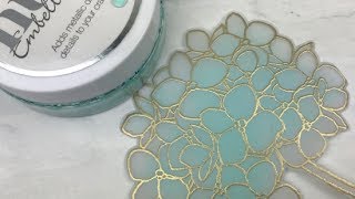 Tips for coloring and adhering vellum