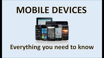 Computer Fundamentals - Mobile Devices - Handheld Computers - Tablets Smartphones iOS and Android