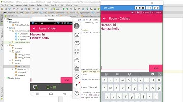 Android Chat Room App in Firebase Demo Android Studio