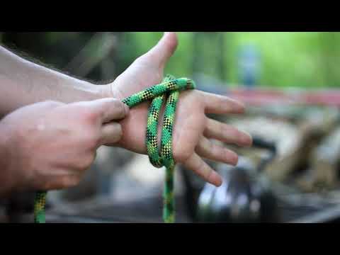 Австрийский Проводник -способ "Через руку"/Lineman's Loop "Through the hand" method"