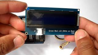 Ecran 16x2 LCD I2C Grove pour ARDUINO