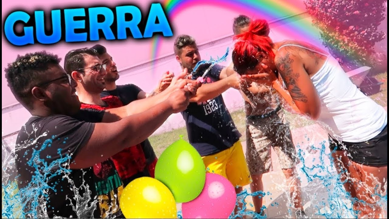 CUANTO NOS CONOCEMOS?? 2 GUERRA GLOBOS DE AGUA YouTube CUANTO NOS CONOCEMOS?? 2 GUERRA GLOBOS DE AGUA YouTube