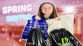 SPRING SHOPPING AND HAUL