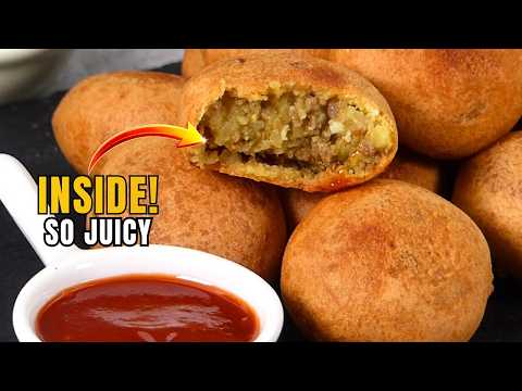You’ve Never Tried Potato Chop Like This! | Crispy Meat & Egg Filling