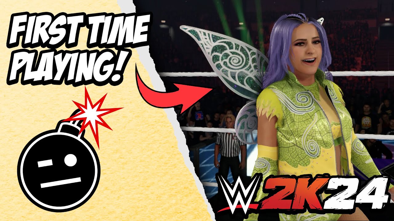 CANDICE PLAYS WWE 2K24 FOR THE FIRST TIME! Twitch Stream Highlights: 03/09/2024