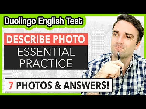 Duolingo English Test Practice - Write About The Photo