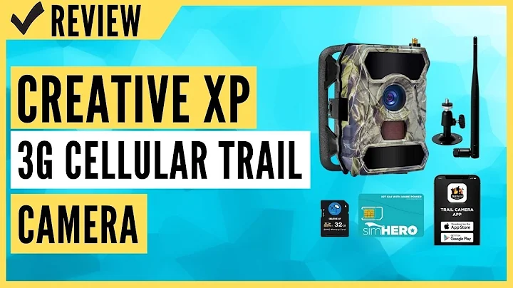CREATIVE XP 3G Cellular Trail Camera Review