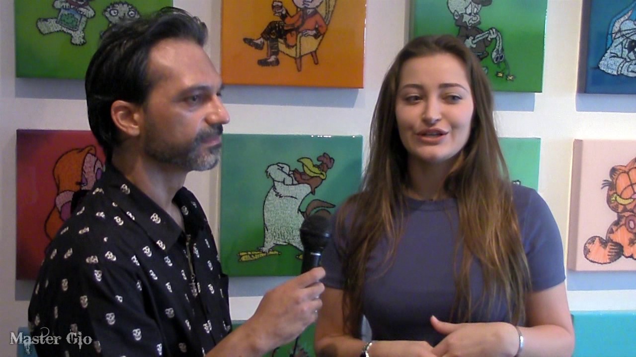 Interview with Artist Kira Lee at Her Cartoons and Characters Artshow