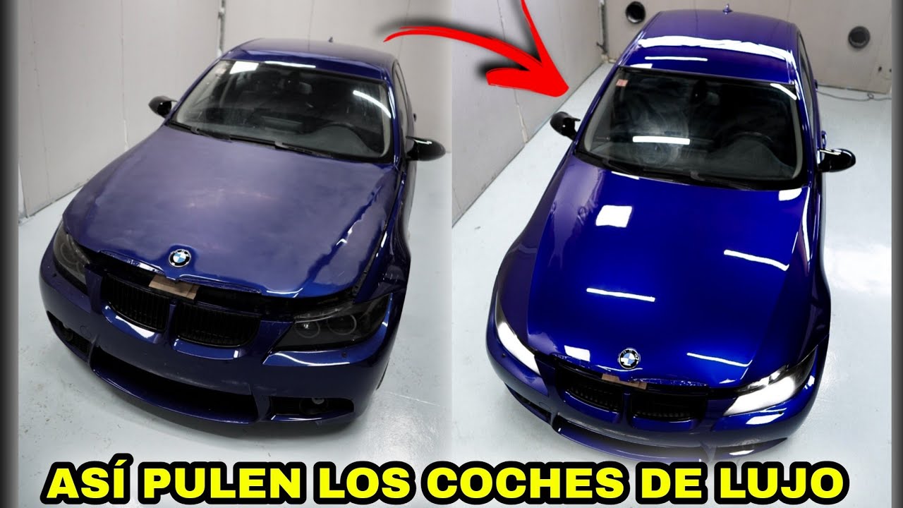 ✅Bmw e90 ACCIDENTADO #28 | Lijamos, Pulimos y Enceramos | Acabado IMPRESIONANTE  | WetSanding