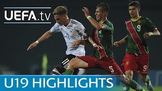 2017 U19 highlights: Germany 3-0 Bulgaria