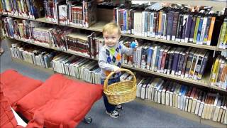 Logan Hunts Easter Eggs 2013