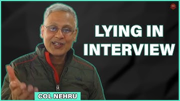 Can We LIE in Interview If We Are Confident About It | Doubt Clearance Session | Col Nehru
