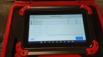 XTOOL D7 & D8 Demo live data graphs(waveform) update