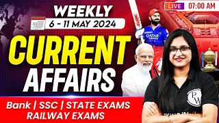 Weekly Current Affairs | 05 May - 11 May Current Affairs | Current Affairs for All Competitive Exams