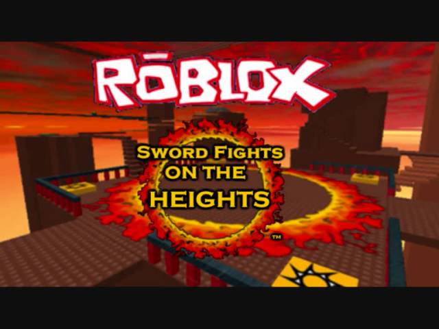 Roblox Sword Fights On The Heights Theme Song Youtube - roblox sword fight song