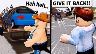 I stole Roblox noob’s cars and they freaked out
