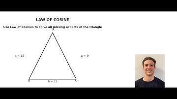 Law of Cosines (SSS Triangles)