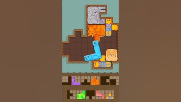 Funny Puzzle Cats 16 - Gameplay Walkthrough (iOS & Android) #shorts