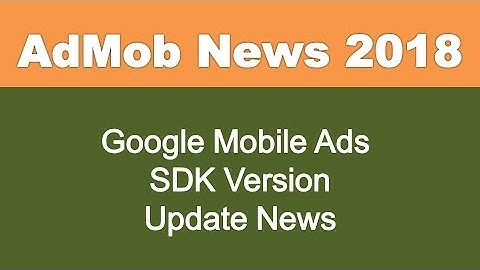 AdMob Update News || No earning from apps || How to update google mobile ads sdk version