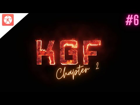 KGF Chapter 2 Movie Intro Text Animation Making Using Filmora X