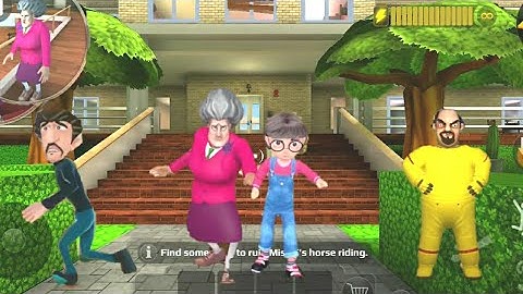 Scary Teacher 3D_New updater-New fun video everyday , gameplay walkthrough  part 316 ( android, ios)