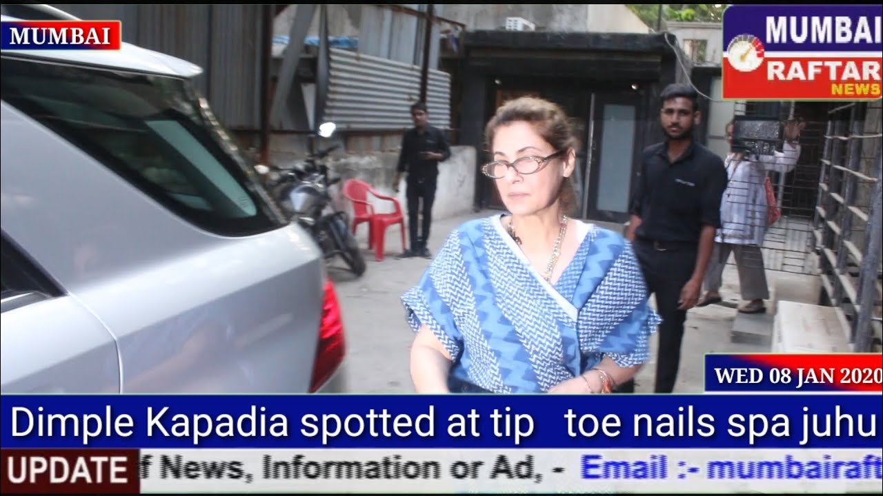 Dimple Kapadia Spotted At Tip Toe Nails Spa Juhu YouTube dimple-kapadia-spotted-at-tip-toe-nails-spa-juhu-youtube