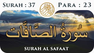 37 Surah Al Safaat  | Para 23 | Visual Quran With Urdu Translation